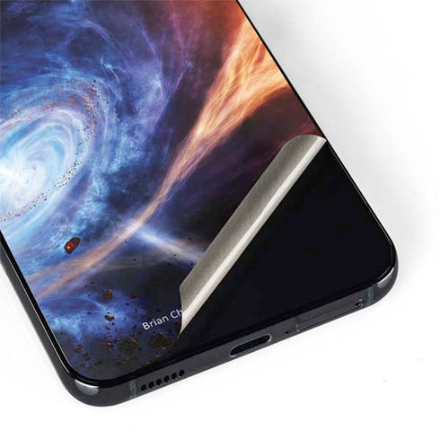 StockTrek Binary System Orbiting near a Black Hole Galaxy S22 Skin